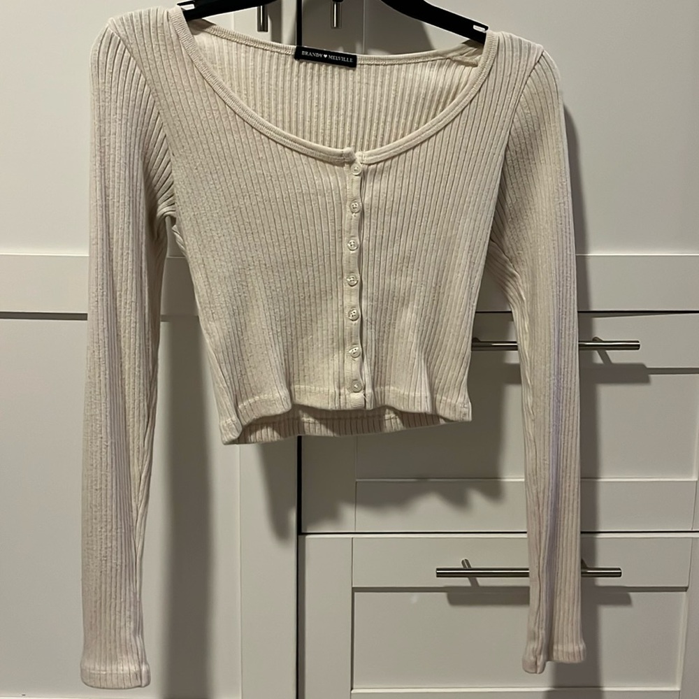 Cream long sleeve